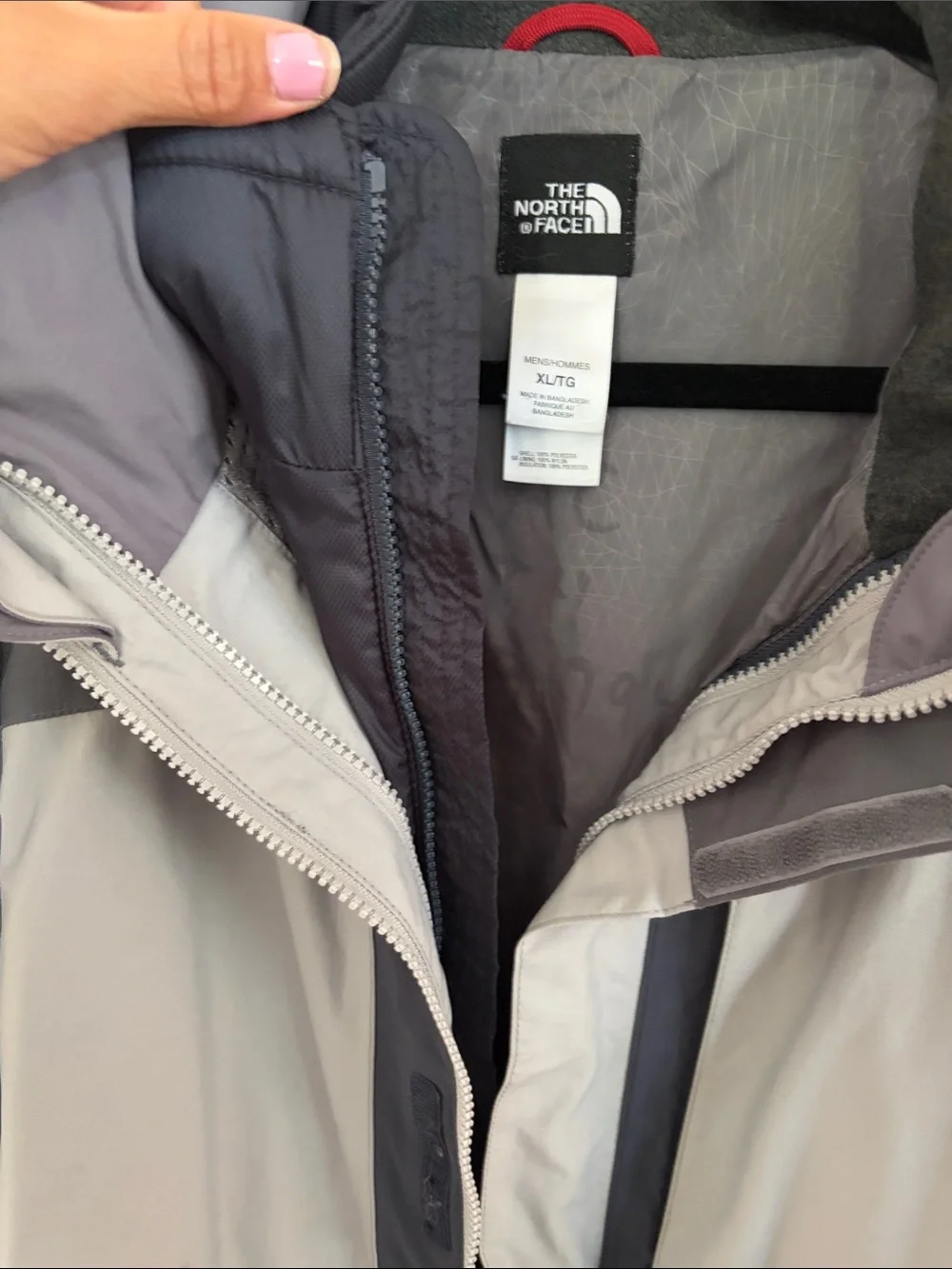The North Face technical ski